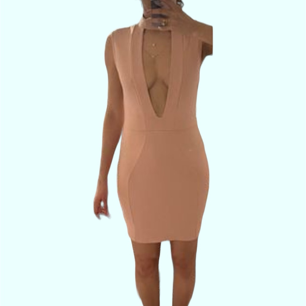 Cleavage dress